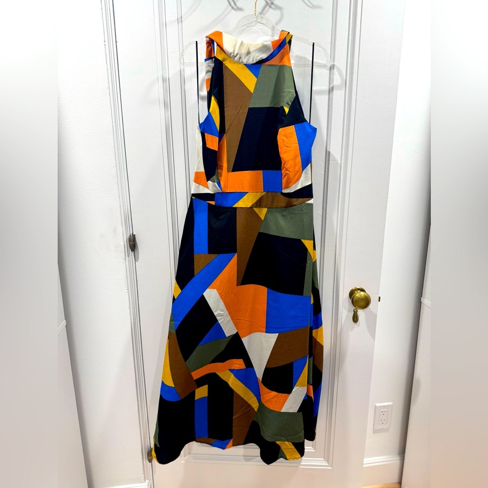 Tahari ASL, NWT, Size 10 halter top dress.